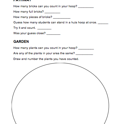 hula hoop counts student resource fun activity