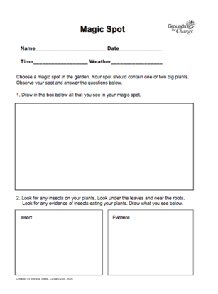 magic spot find and draw fun student activity resource