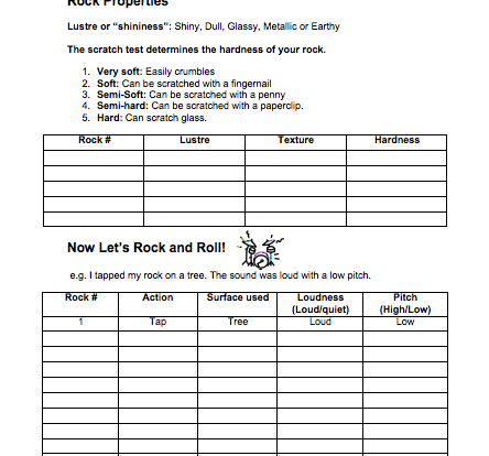 rock and roll fun student activity resource worksheet