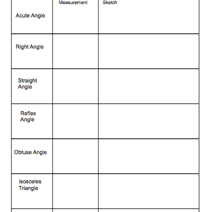 some crooked math student worksheet resource