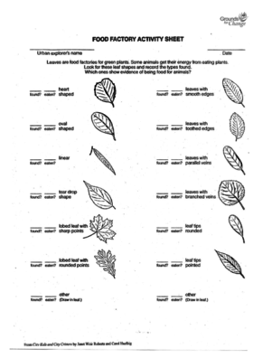 Tree food factory fun student learning resource